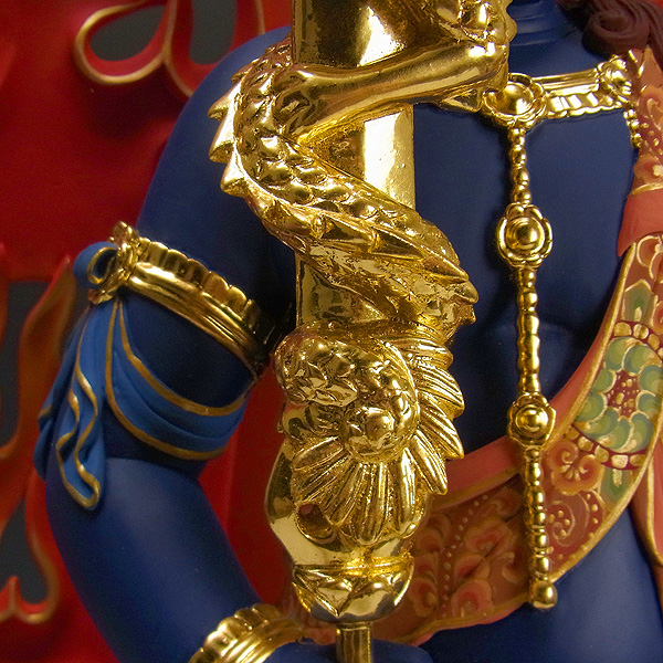 仏像 販売 龍祥-Ryusho- | 仏像や木彫り・縁起物などの販売・通販 / 楠 彩色 不動明王(倶利伽羅剣) 立像 84cm 木彫り 仏像
