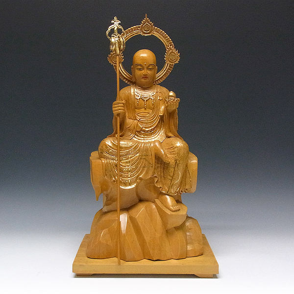 81SHOP」仏像 地蔵菩薩 坐像 摩六臂地蔵菩薩 真鍮 高18cm - 美術品