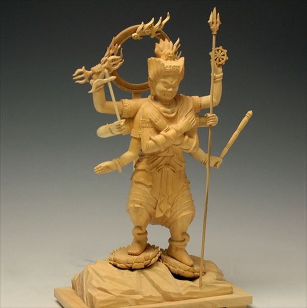 仏像 販売 龍祥-Ryusho- | 仏像や木彫り・縁起物などの販売・通販 / 柘植 軍荼利明王
