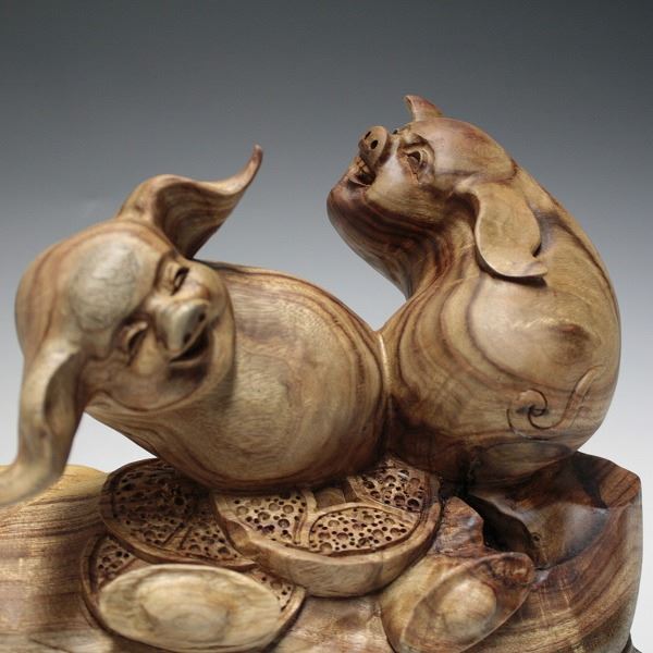 木彫り豚 - コレクション